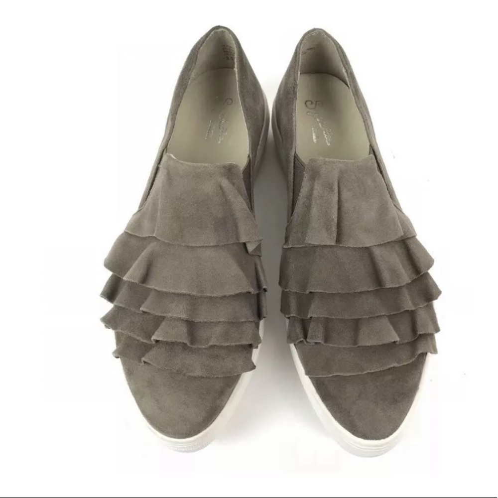 Seychelles Mustard OR Khaki/Taupe Suede Sneaker